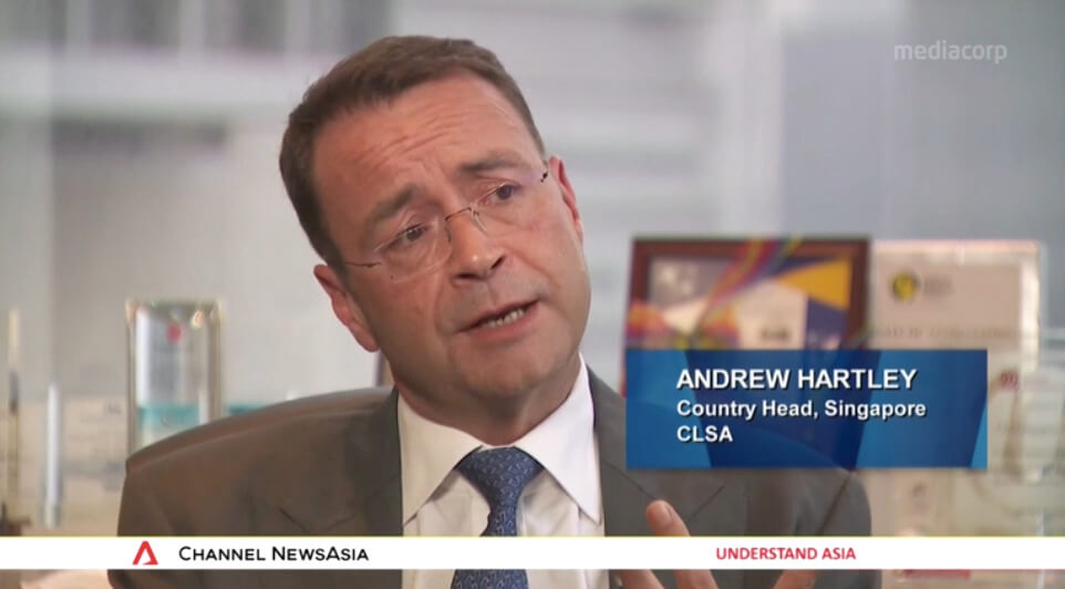 Andrew Hartley, Country Head, Singapore, CLSA
